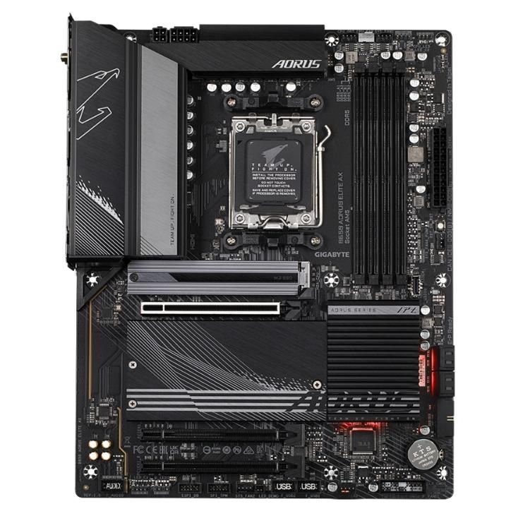 GIGABYTE B650 AORUS ELITE AX AMD B650 AM5 DDR5-6400 128GB M.2 SATA PCIe 5.0 x16 HDMI 2.1 Motherboard