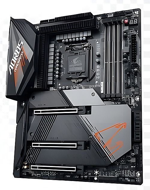 GIGABYTE Z590 AORUS MASTER Intel Z590 LGA1200 DDR4-3200 128GB M.2 SATA Wi-FI 6 2.5GbE Motherboard