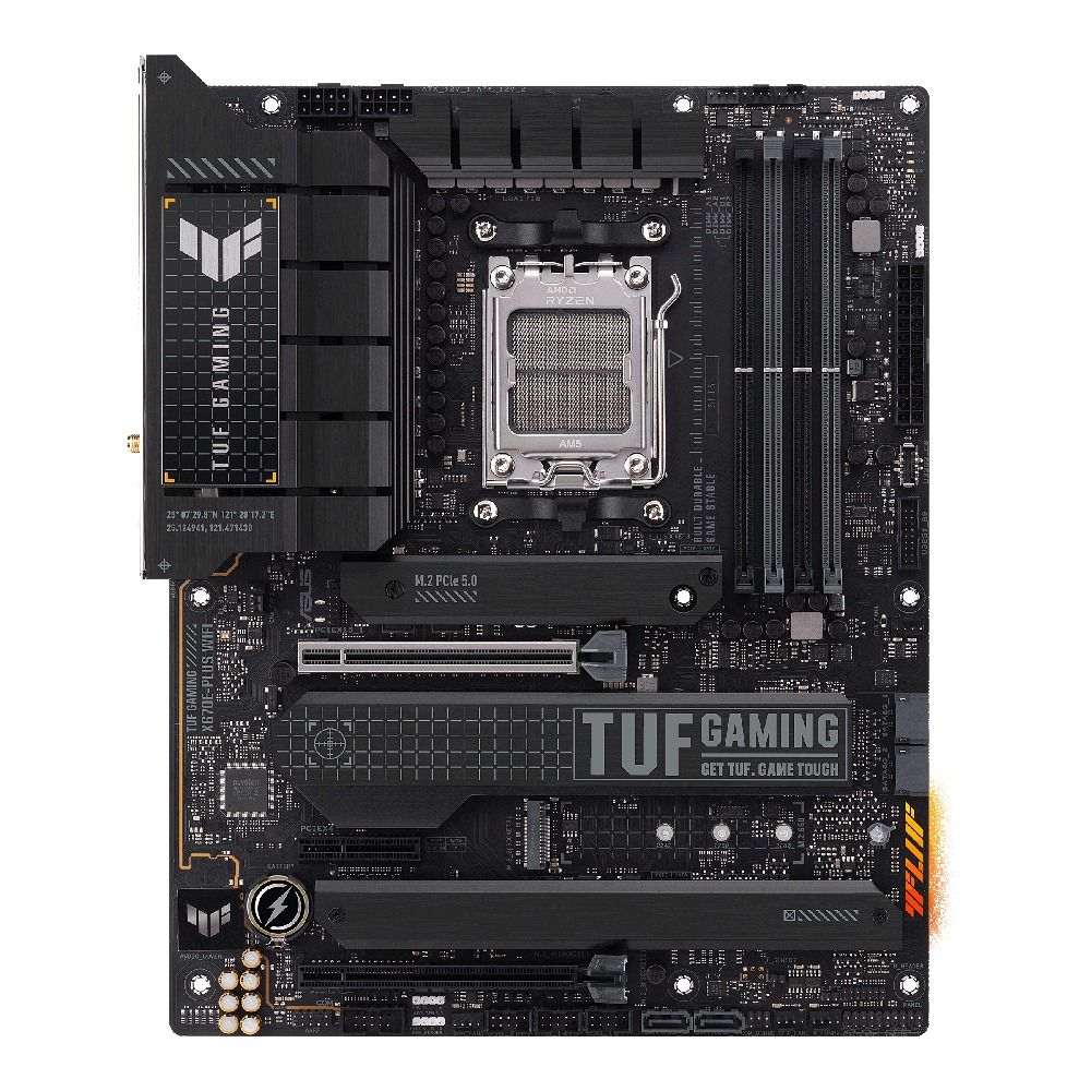 ASUS TUF Gaming X670E-PLUS Wi-FI X670E AM5 DDR5 PCIe 5.0 Wi-FI 6E Thunderbolt Motherboard