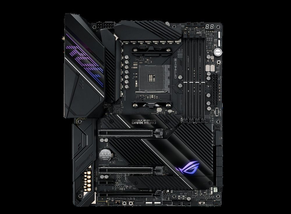 ASUS ROG Crosshair VIII Dark Hero AMD X570 AM4 DDR4-128GB 128GB M.2 SATA Wi-FI 6 2.5Gbps Motherboard