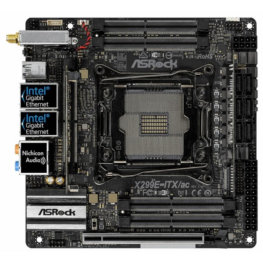 ASRock X299E-ITX/AC X299 LGA2066 DDR4 PCIe 3.0 Mini ITX