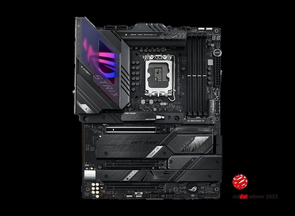 ASUS ROG Strix Z790-E Gaming Wi-FI Z790 LGA1700 DDR5 PCIe 5.0 x16 Wi-FI 6E USB 3.2 Gen Motherboard