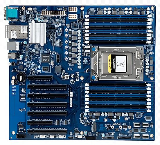 GIGABYTE MZ31-AR0 AMD X399 SP3 DDR4-3200 2TB M.2 SATA Dual 10GBase-T IPMI Motherboard