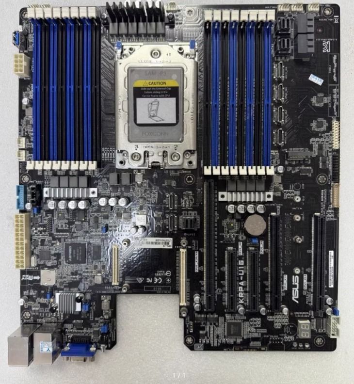 ASUS KRPA-U16 Intel C621 LGA3647 DDR4-3200 4096GB M.2 SATA 10GBase-T LAN OCP 3.0