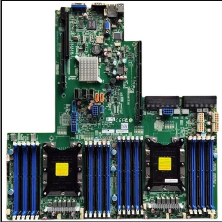 Supermicro X11DPU Intel C621 LGA3647 DDR4-2933 6TB SATA3.0 PCIe 3.0 x32 Dual VGA Motherboard
