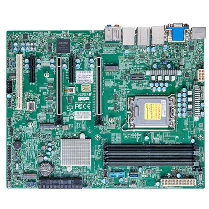 Supermicro X13SAE-F Intel W680 LGA1700 DDR5-4400 192GB M.2 SATA Dual Gigabit LAN HDMI Motherboard