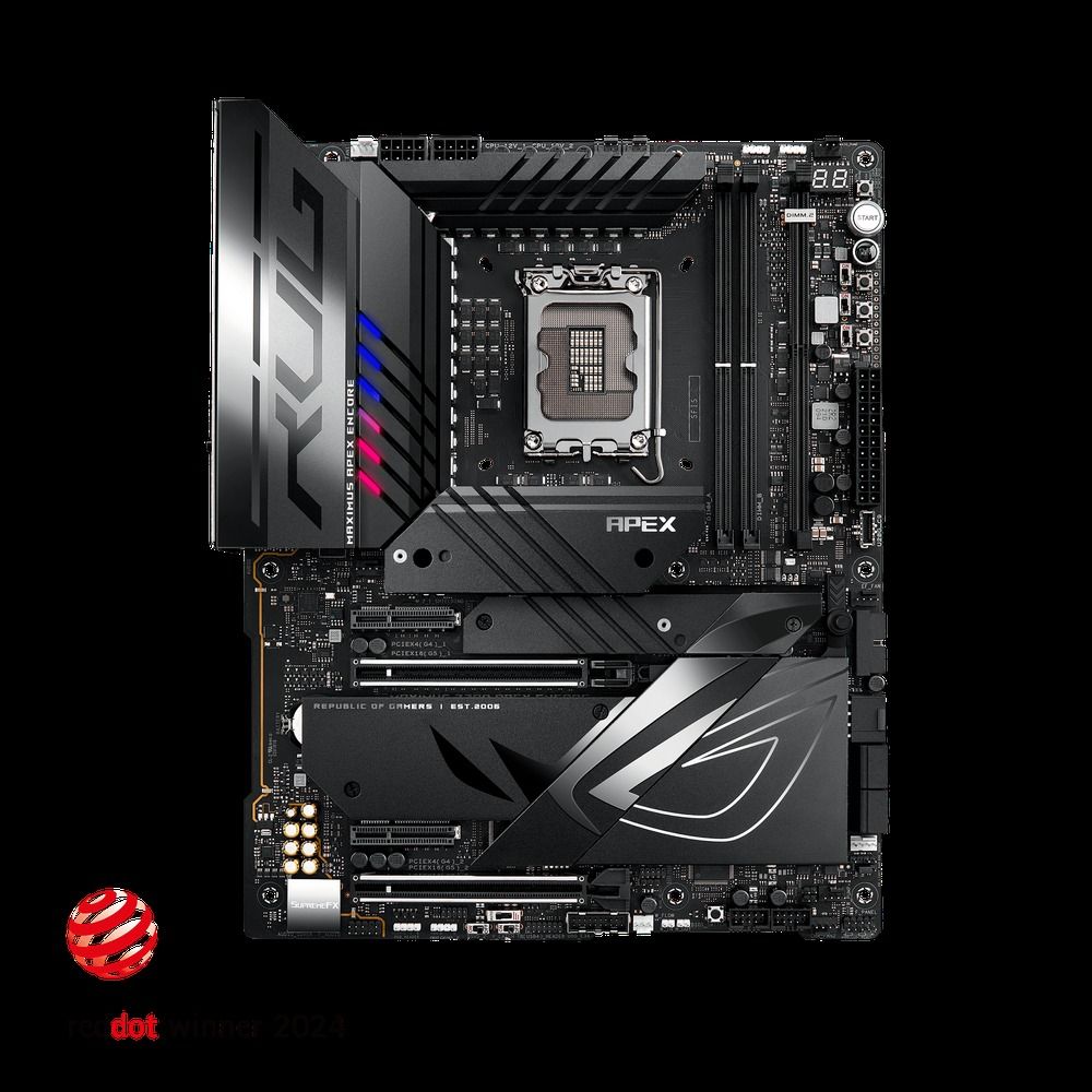 ASUS ROG MAXIMUS Z790 APEX ENCORE Intel Z790 LGA1700 DDR5-8000 128GB M.2 PCIe 5.0 Wi-FI Motherboard