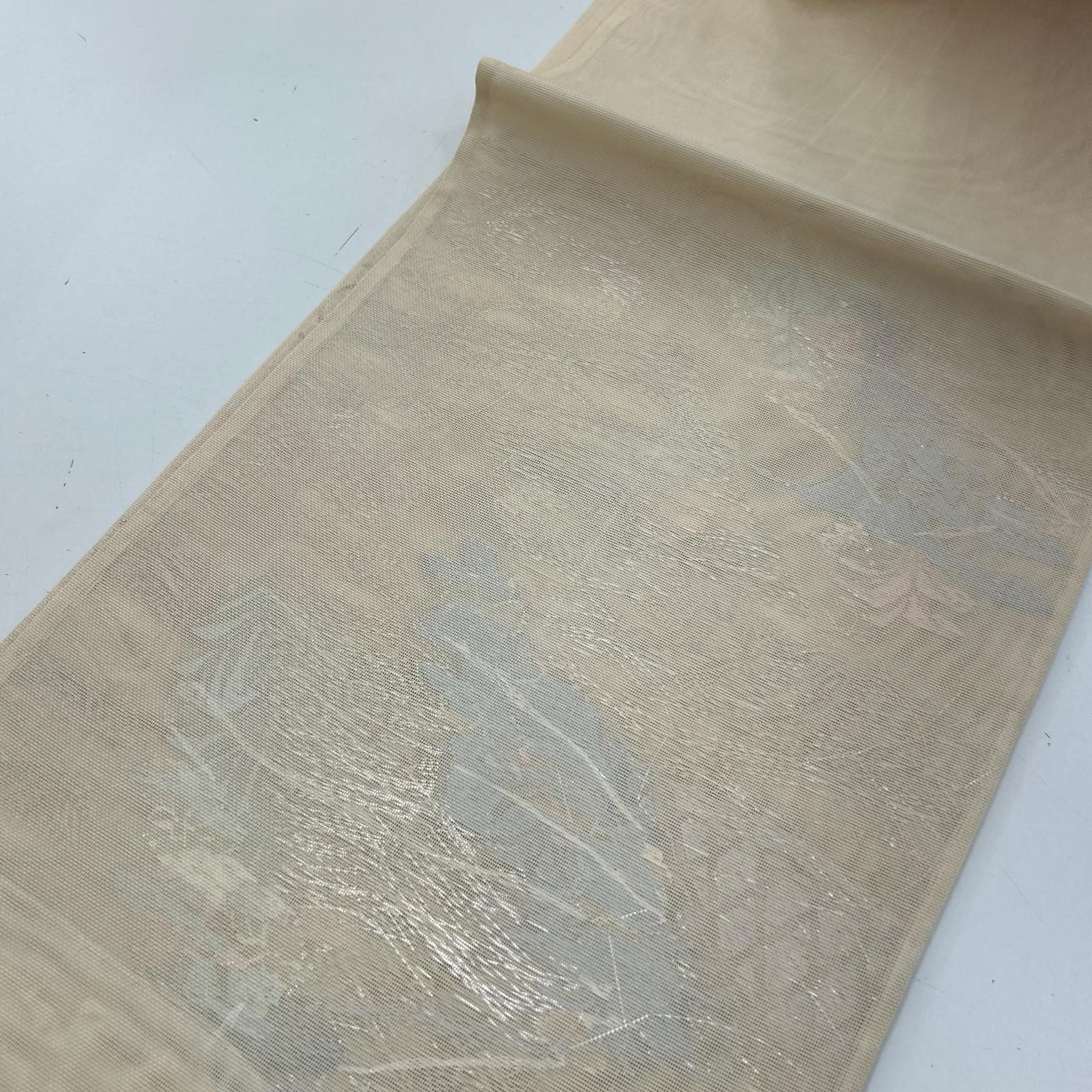 夏帯 紗 袋帯 正絹 上品な花柄 品ある色味 着物 a-8782 - メルカリ