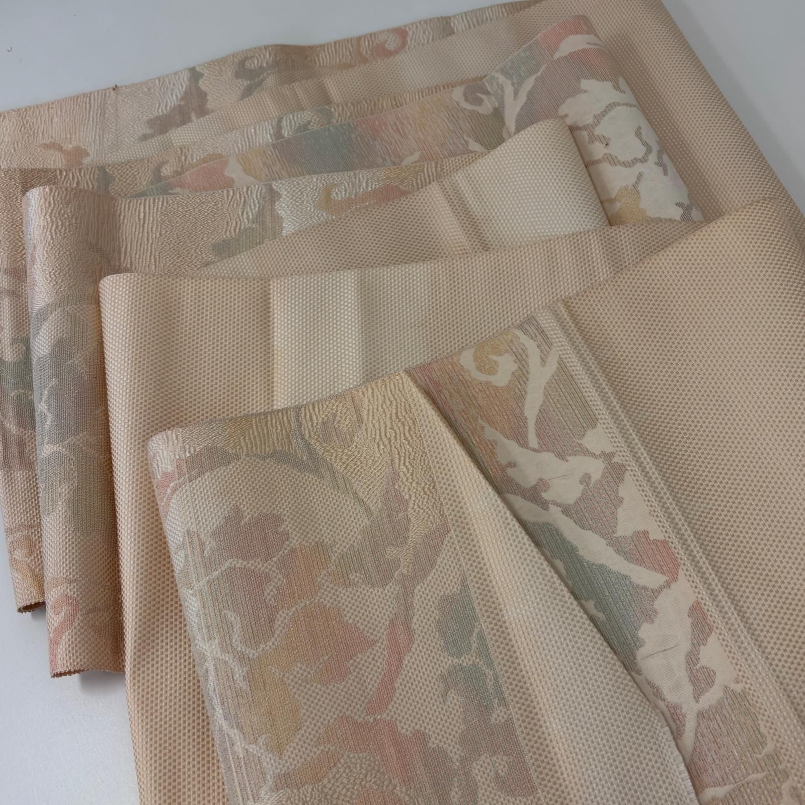 本場筑前博多織 名古屋帯 花唐草織出し 八寸 正絹 MA-9120 - メルカリ