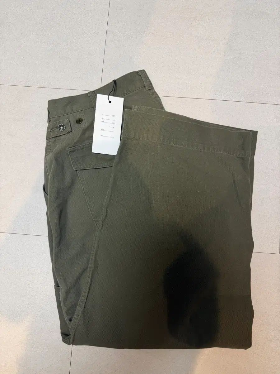 アプレッセ usaf hemmed ズボン オリーブ ap-4009