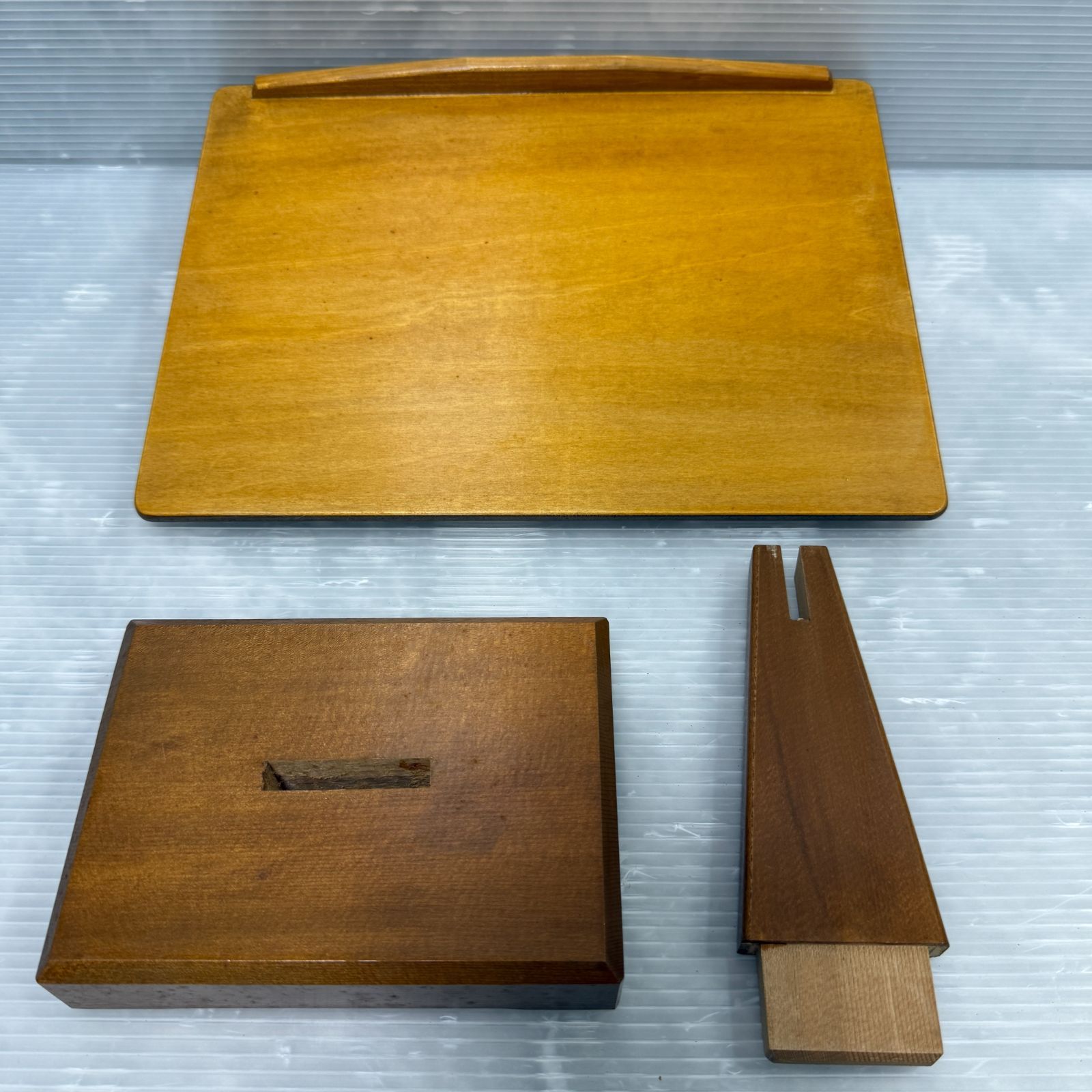 【希少】深川木工芸 板三味線 木製 和楽器 民芸品 インテリア 飾り台付き 美品 三味線 琴 木製 譜面台 組み立て式 見台 和楽器 座奏 アンティーク品