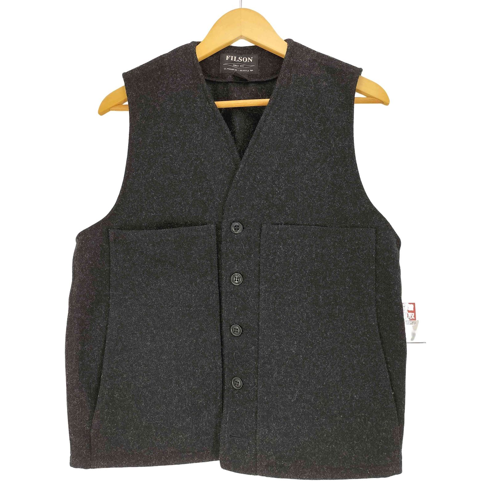 フィルソン FILSON MACKINAW WOOL VEST メンズ import：M - メルカリ