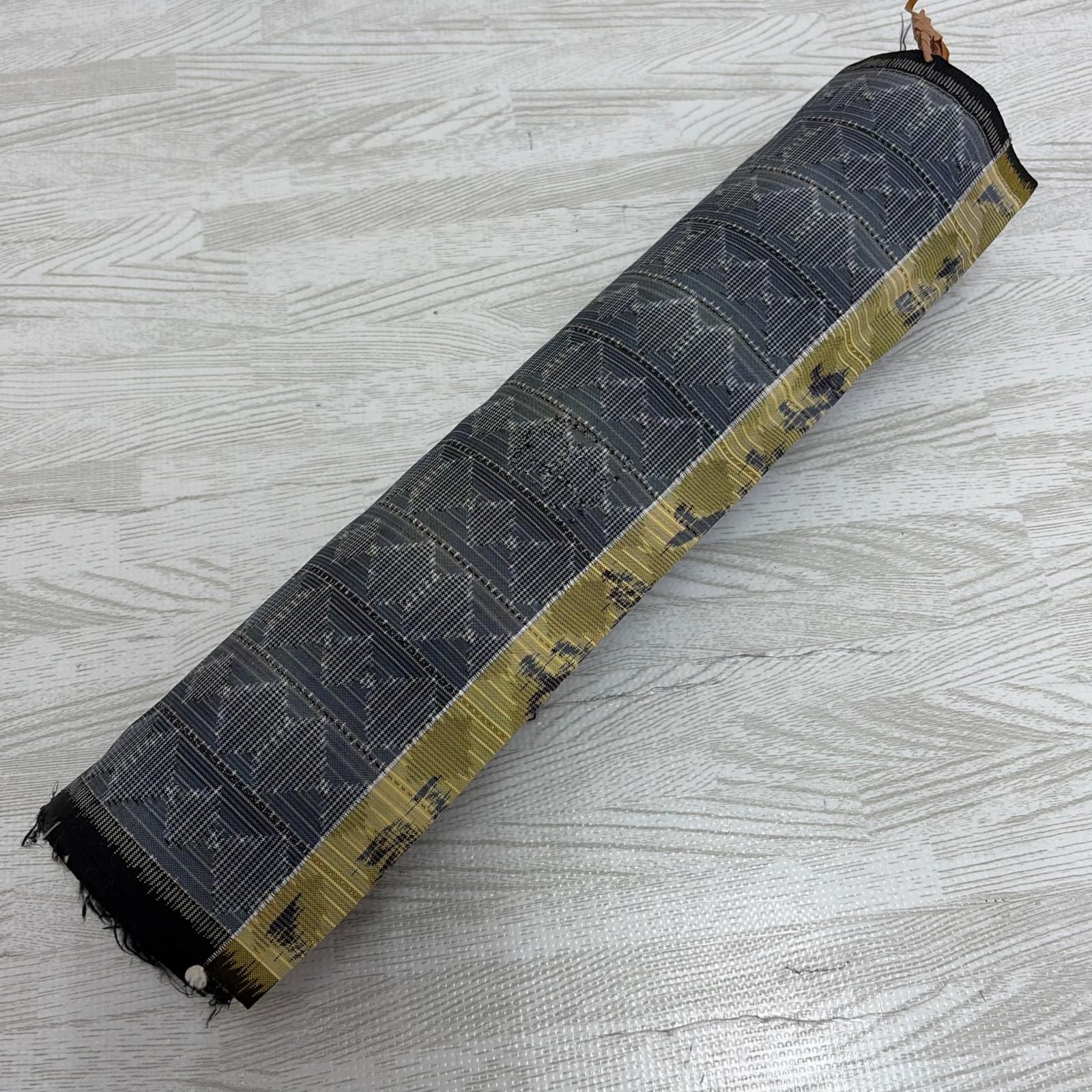 村山大島紬 正絹 反物 1本売り リメイク材料 s-825 - メルカリ