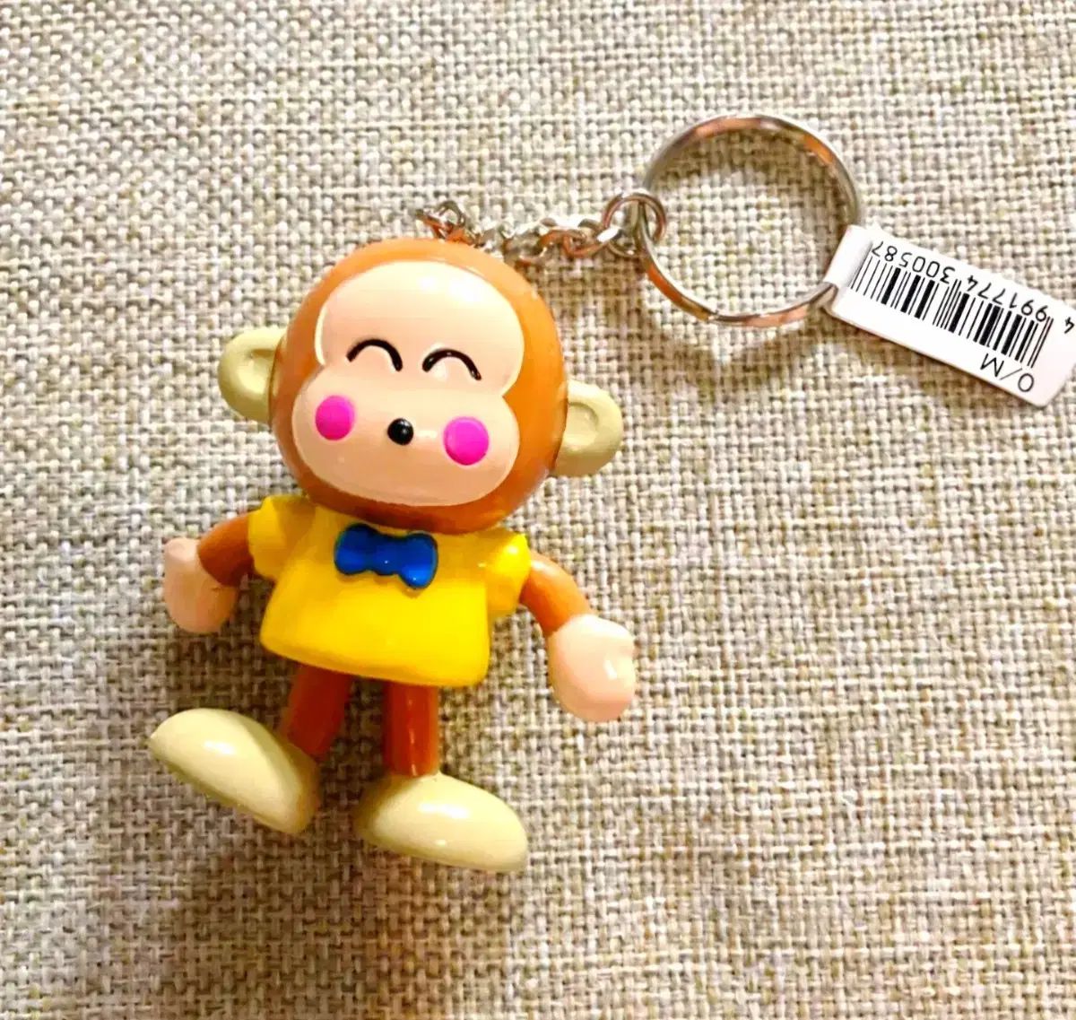 ダブルモンキーチストラップ 猿フィギュア 猿キーホルダー
