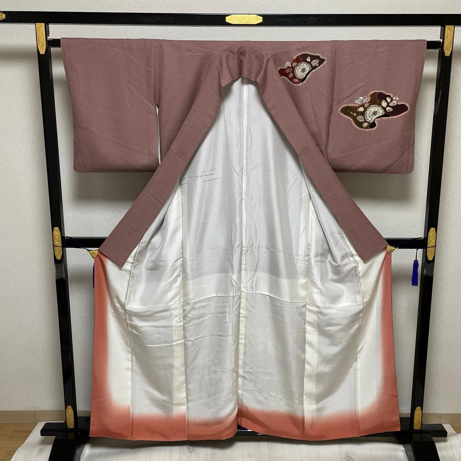 付下げ 美しい辻ヶ花 着物 正絹 X-3720 - メルカリ