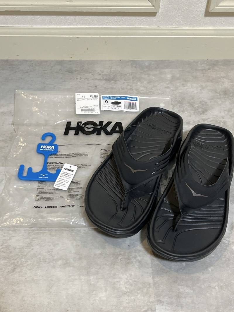 開封済み未使用品 HOKA M ORA RECOVERY FLIP サンダル 27㎝ 1099675/BDGGR