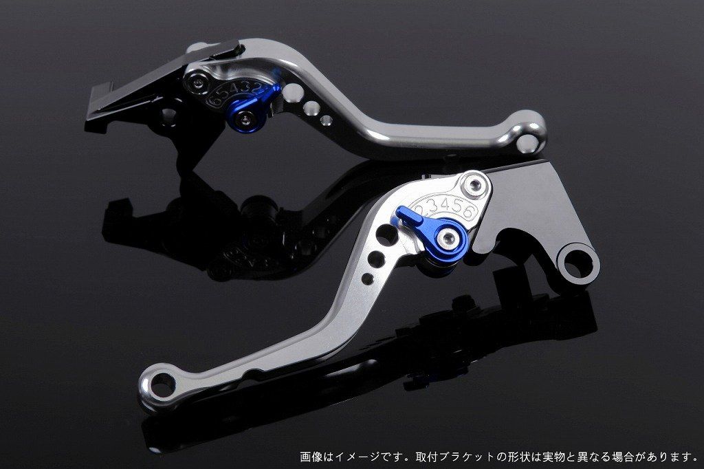 新品 SSK スピードラ アジャストレバーセット スタンダードショート レバー本体カラー:シルバー アジャスターカラー:ブルー SUZUKI GSX-S125/GSX-R125 2017-2019