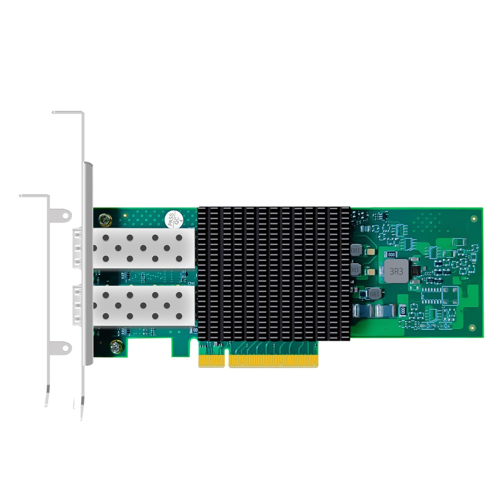 新品 GLOTRENDS ST7477 10Gbps LAN カード 2 ポート 10G/1000/100Mbps NIC SFP + ポート (PCI-Express X8 接続)