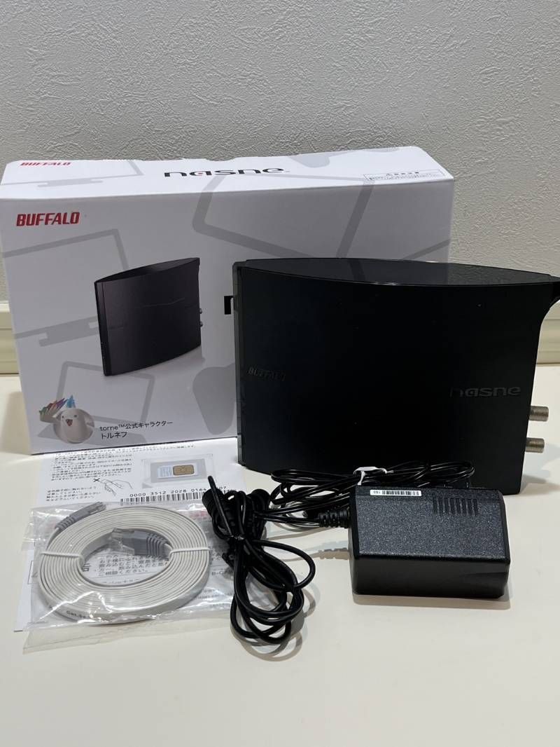 BUFFALO nasne ナスネ NS-N100 2TB 地デジ/BS/CS チューナー HDD