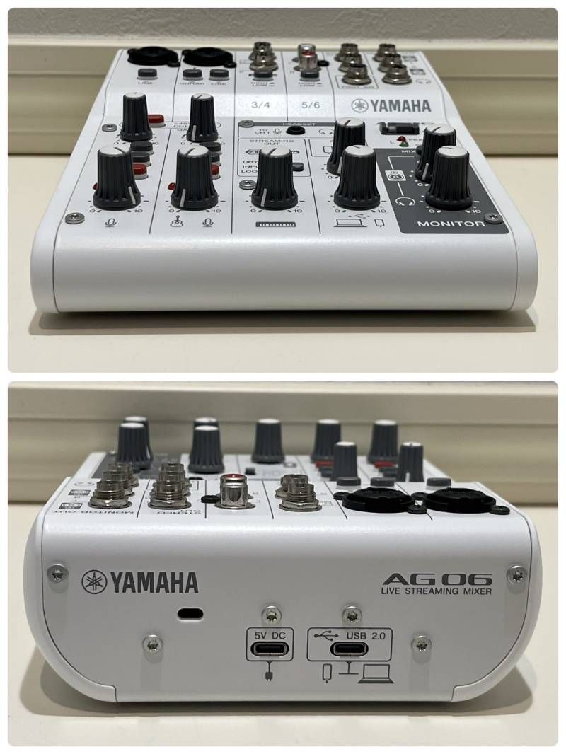 美品 YAMAHA AG06 MK2 オーディオインターフェイス ミキサー - メルカリ