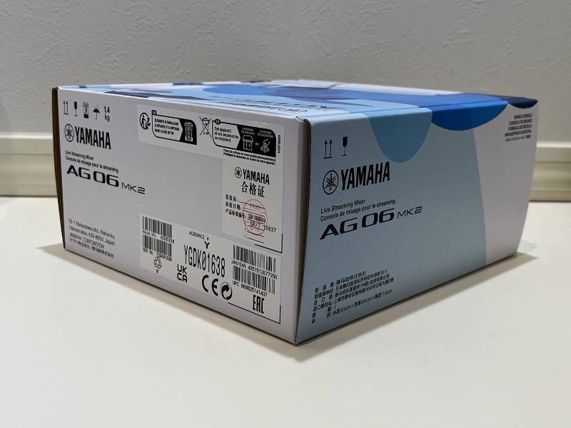 美品 YAMAHA AG06 MK2 オーディオインターフェイス ミキサー - メルカリ
