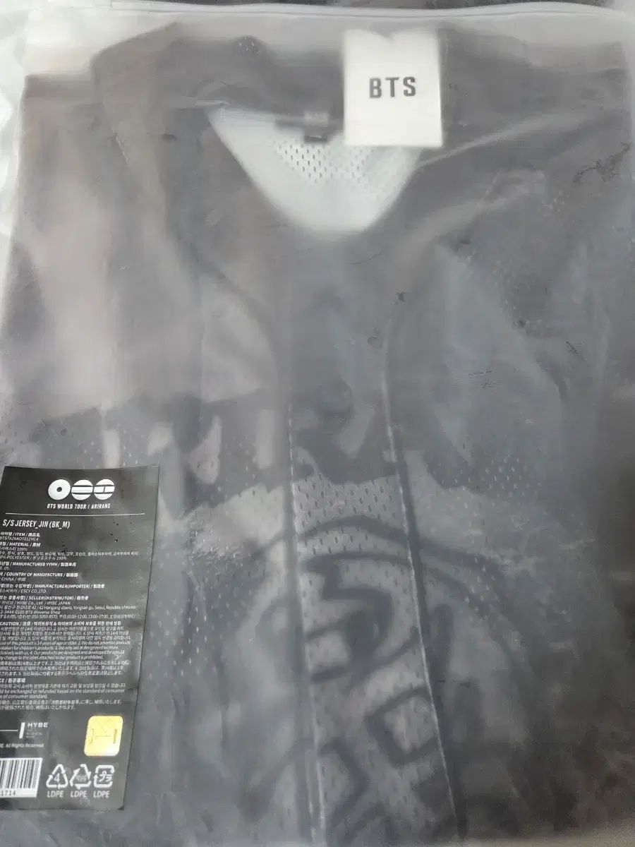 BTS ジーン ジャージ アリ ポップアップ ARIRANG Tour Jersey M