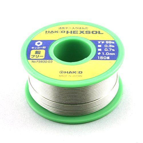 新品 白光(HAKKO) 鉛フリー 巻はんだ 150g 直径1.0mm FS600-03 10個入