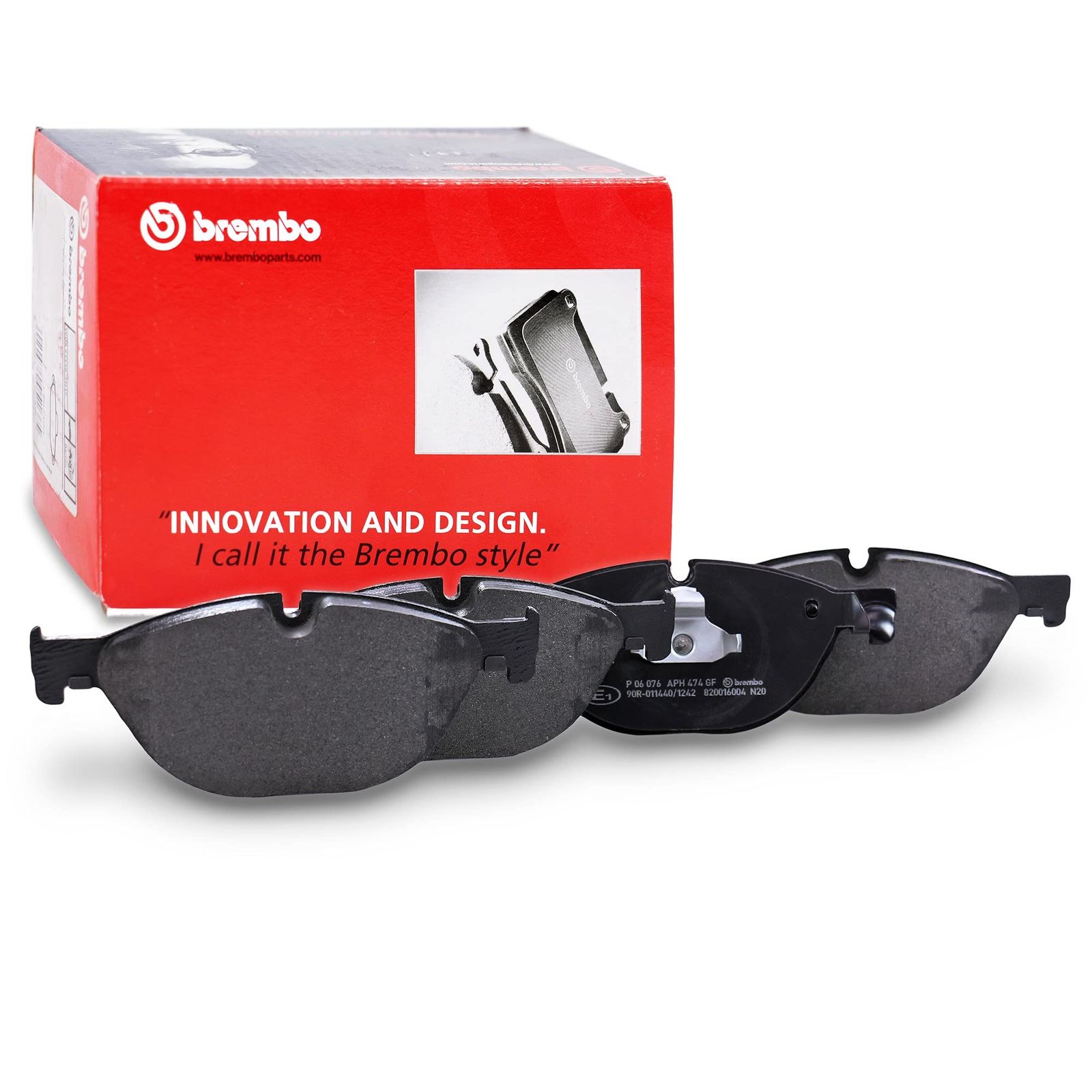 新品 BREMBO（ブレンボ ）/ブラックパッド ブレーキパッド 品番：P06076