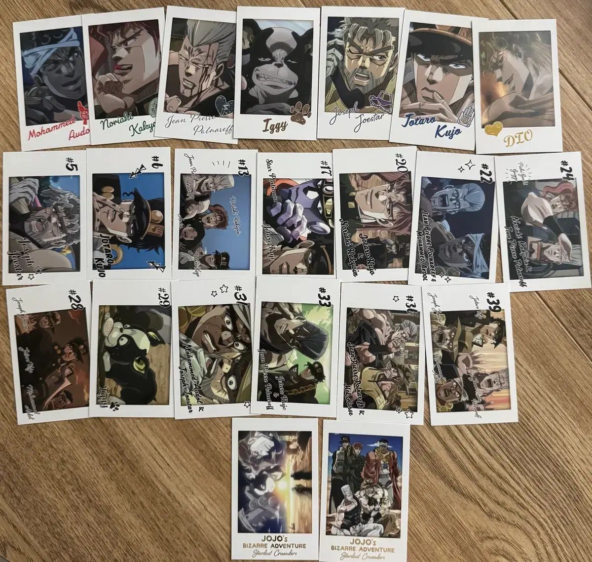 BANDAI ジョジョの奇妙な冒険 ジョジョ 3部 カード Portraits（ポートレイツ) まとめ