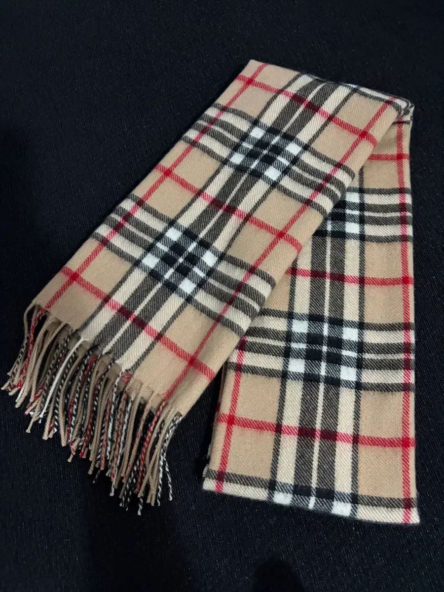 EVSEG 엡섹 カシミア スカーフ バーバリー CHECK カラー
