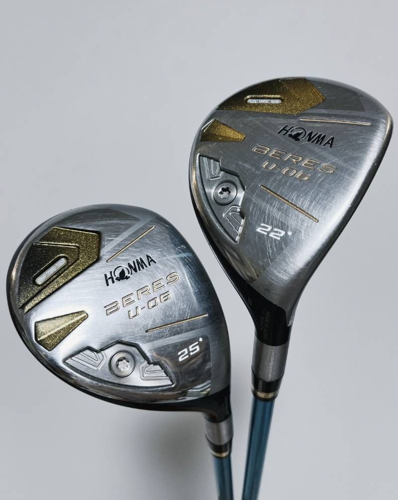 HONMA BERES U-06 25° ユーティリティ 22° 2星 2S ARMAQ X 43 カバー付 まとめ