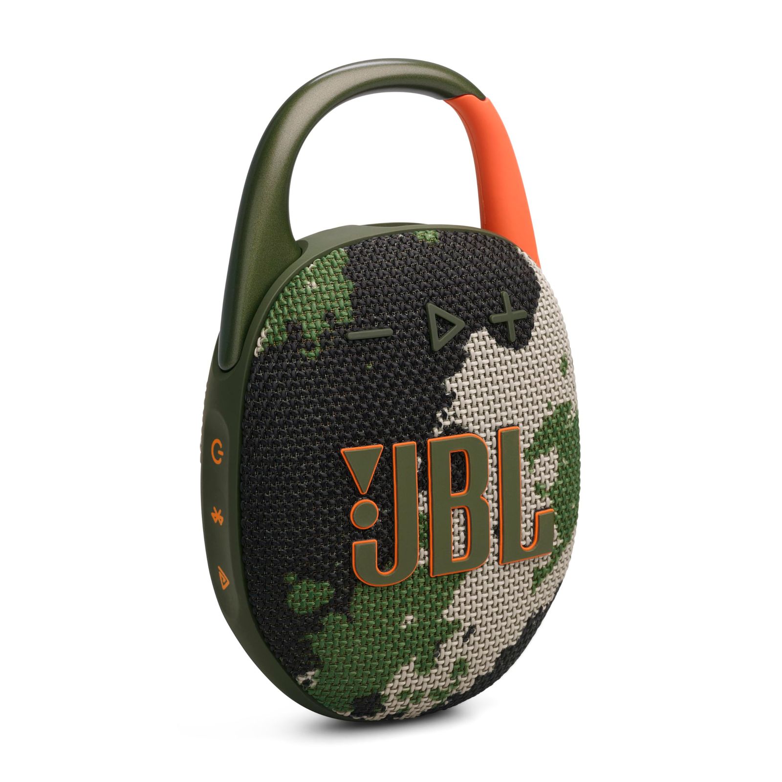 JBL CLIP5 Bluetoothスピーカー USB C充電/IP67防塵防水/アプリ対応/カラビナ構造/パッシブラジエーター搭載/ポータブル/スクワッド JBLCLIP5SQUAD [スクワッド]