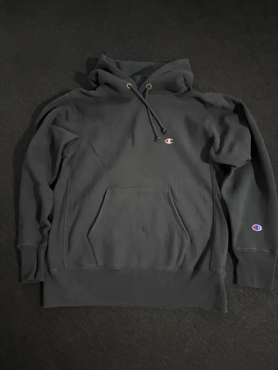 Champion チャンピオン フードTシャツ ブラック カラー