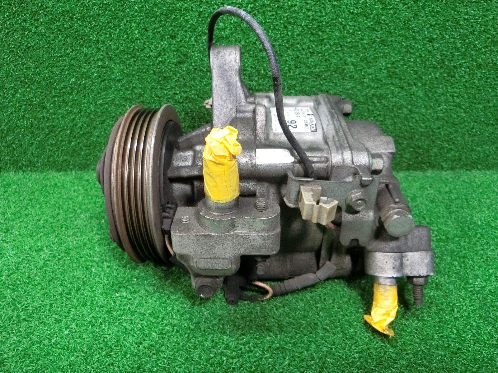[16357] 送料無料 エアコンコンプレッサー SANDEN STR05 ホンダ N-BOX JF1
