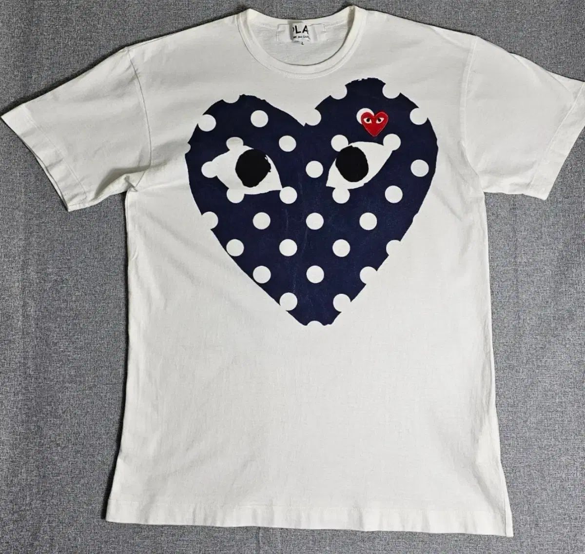 コム・デ・ギャルソン ハート ドット 半袖Tシャツ