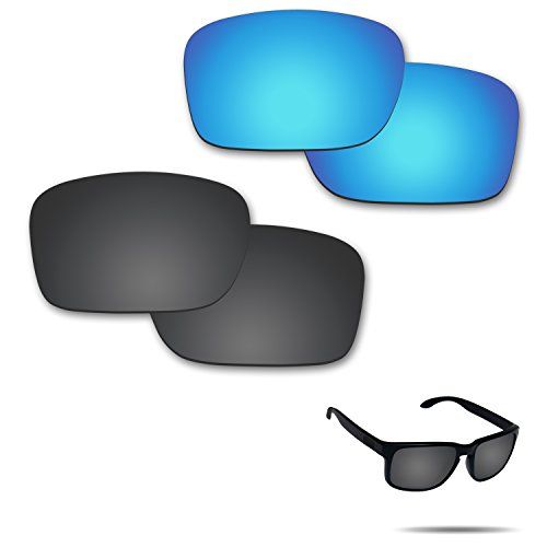【2 pairs packed】Fiskr 剥がれ防止 Oakley Holbrook交換レンズ ホルブルック 偏光レンズ送料無料 bd710132