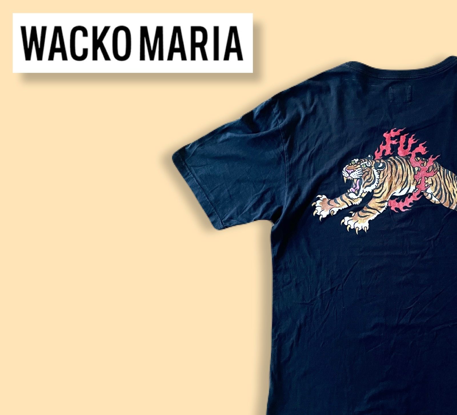 WACKO MARIA ワコマリア TIM LEHI ティム・リーハイ コラボ 虎 Tシャツ