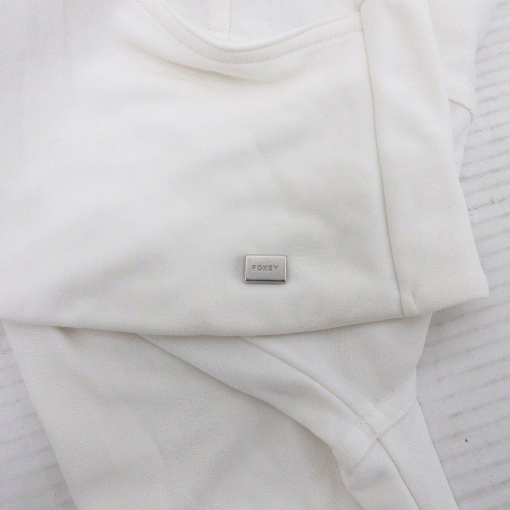 フォクシーニューヨーク FOXEY NEW YORK ジップパーカー フーディー