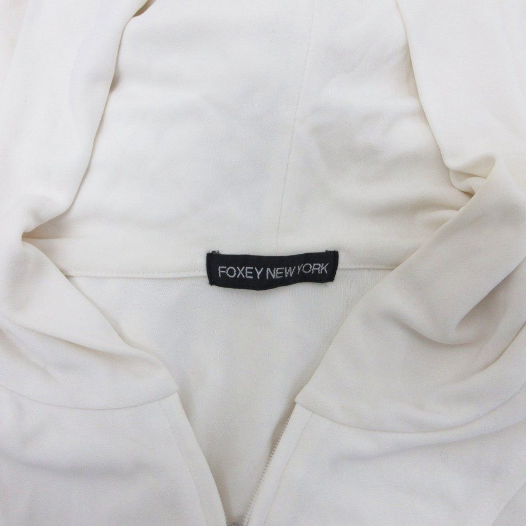 フォクシーニューヨーク FOXEY NEW YORK ジップパーカー フーディー