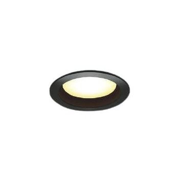 新着商品 コイズミ LEDダウンライト 高気密SB 100W相当 調光 散光 埋込穴φ100 ブラック 電球色:AD1205B27