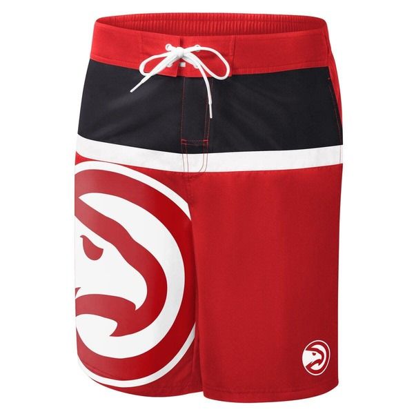 カール バンクス メンズ 水着 ハーフパンツ・ショーツ Mens GIII Sports by Carl Banks Red Atlanta Hawksea Wind Swim Trunks Red カール バンクス メンズ 水着 ハーフパンツ・ショーツ Mens GIII Sports by Carl Banks Red Atlanta Hawksea Wind Swim Trunks Red