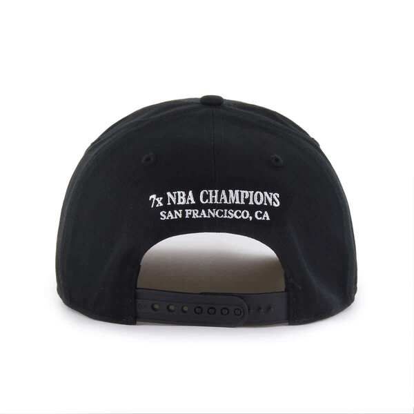 フォーティーセブン メンズ アクセサリー 帽子 Mens 47 Black Golden State Warriors Every Time Past Champs Hitch Adjustable