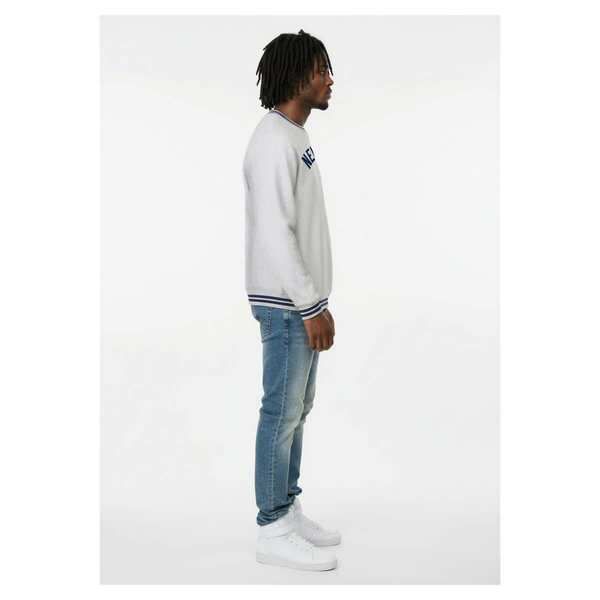 チャンピオン メンズ アウター パーカー・スウェット シャツ Mens Champion Heather Gray New York Yankees Reverse Weave Sweatshirt チャンピオン メンズ アウター パーカー・スウェット シャツ Mens Champion Heather Gray New York Yankees Reverse Weave Sweatshirt
