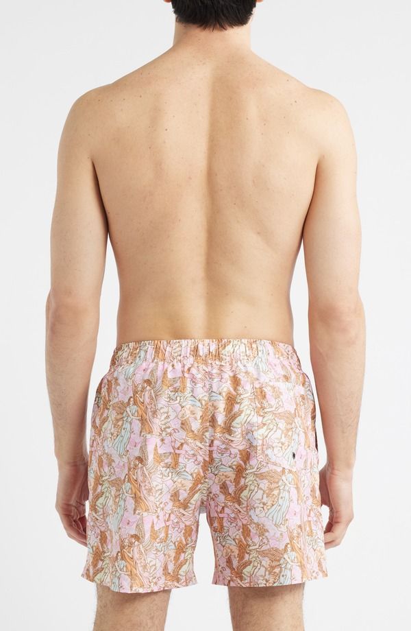 ボーディーズ メンズ 水着 ハーフパンツ・ショーツ フラワー柄 フラワー Boardies Floral Swim Trunks Pink ピンク