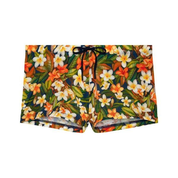 ホム メンズ 水着 ハーフパンツ・ショーツ ショートパンツ HOM Etna Swim Shorts Navy Print ネイビー