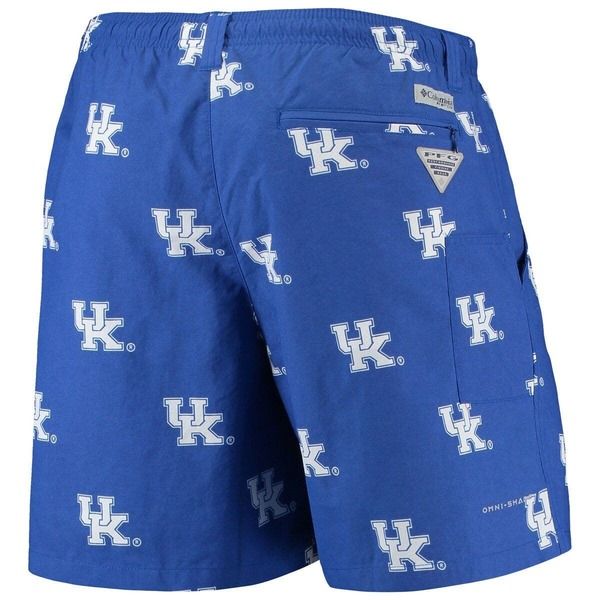 コロンビア メンズ 水着 ハーフパンツ・ショーツ ショートパンツ Mens Columbia PFG Royal Kentucky Wildcats Backcast II 6 OmniShade H