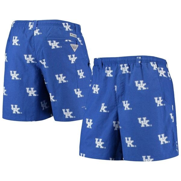 コロンビア メンズ 水着 ハーフパンツ・ショーツ ショートパンツ Mens Columbia PFG Royal Kentucky Wildcats Backcast II 6 OmniShade H