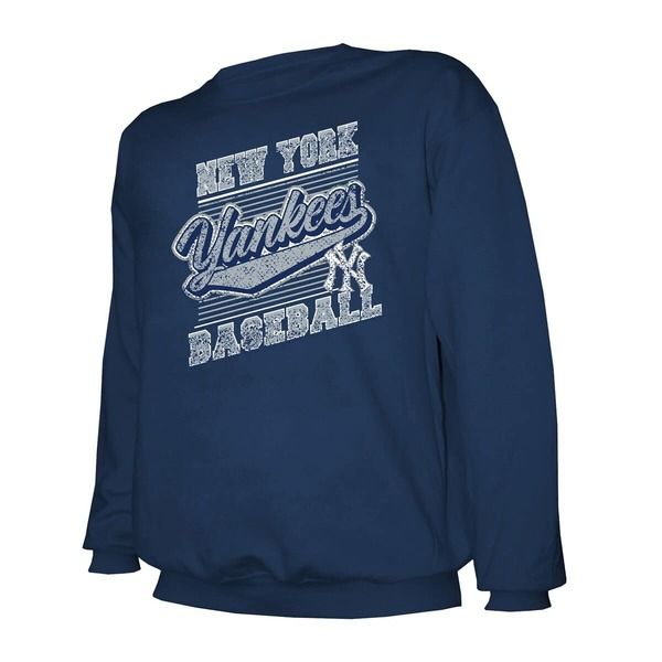 スティッチーズ メンズ アウター パーカー・スウェット シャツ Menstitches Navy New York Yankees Pullover Sweatshirt Navy ネイビー スティッチーズ メンズ アウター パーカー・スウェット シャツ Menstitches Navy New York Yankees Pullover Sweatshirt Navy ネイビー
