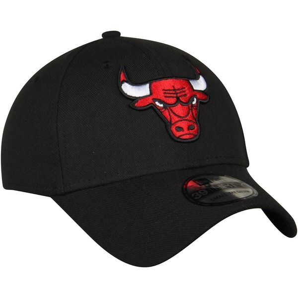 ニューエラ メンズ アクセサリー 帽子 Mens New Era Black Chicago Bulls Team Classic 39THIRTY Flex Hat Black ブラック ニューエラ メンズ アクセサリー 帽子 Mens New Era Black Chicago Bulls Team Classic 39THIRTY Flex Hat Black ブラック