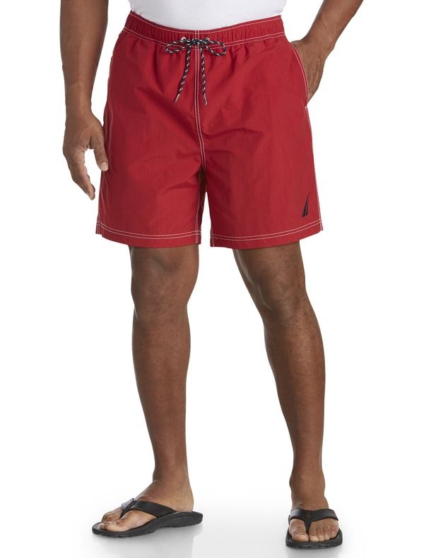 ナウティカ メンズ 水着 ハーフパンツ・ショーツ Nautica Swim Trunks Red レッド